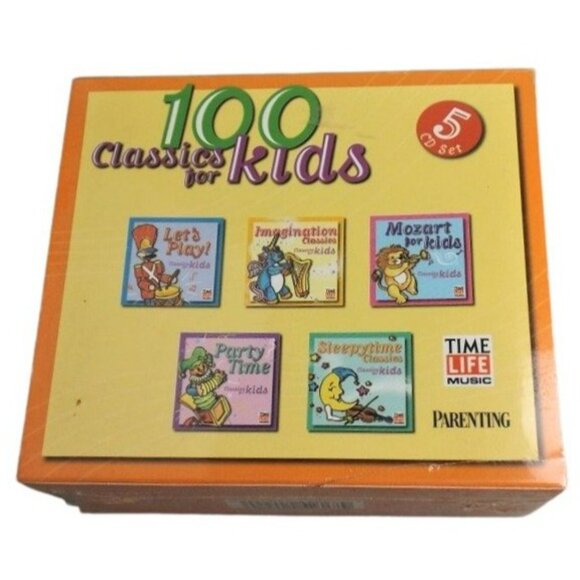 Time Life Music - 100 Classics for Kids Songs 6 Hours - New Sealed Set   16249cd - Picture 2 of 3